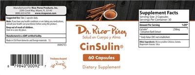 CinSulin label