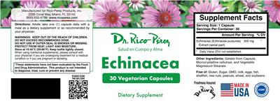 Echinacea label