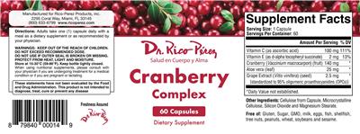 Cranberry Complex label