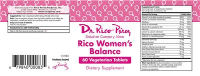 Rico Women's Balance label