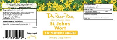 St. John's Wort label