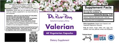 Valerian label