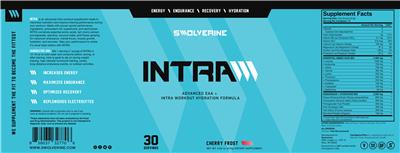 IntraW Cherry Frost label