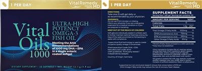 Vital Oils 1000 label