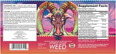 Horny Goat Complex label