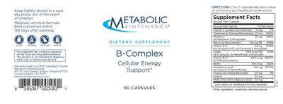 B-Complex label