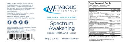 Spectrum Awakening label