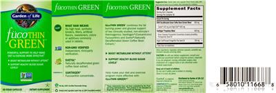 fucoTHIN GREEN label