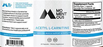 Acetyl L-Carnitine label