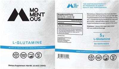 L-Glutamine label