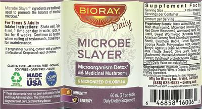 Microbe Slayer label