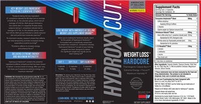 Hydroxycut Hardcore label