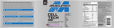 Cell-Tech Elite Icy Berry Slushie label