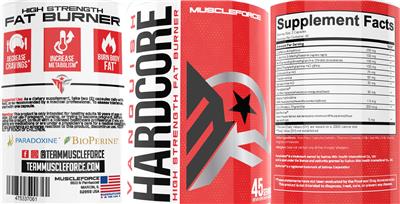Vanquish Hardcore label