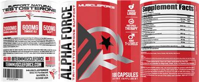 Alpha Force label
