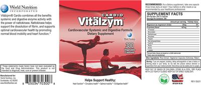 Cardio Vitalzym label
