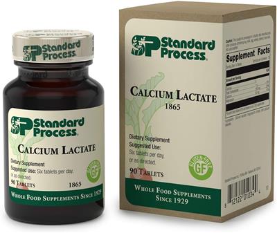 Calcium Lactate label