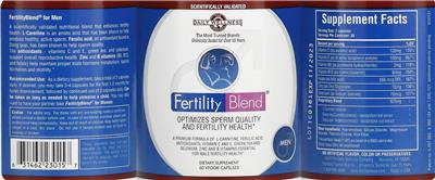 FertilityBlend for Men label
