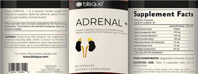 Adrenal + label