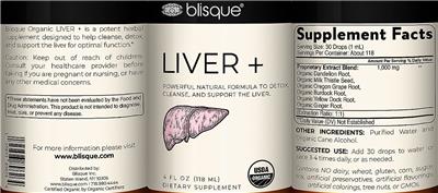 Liver + label