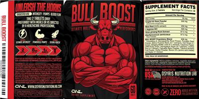 Bull Boost label