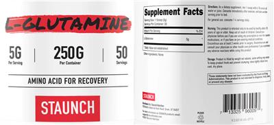 L-Glutamine label