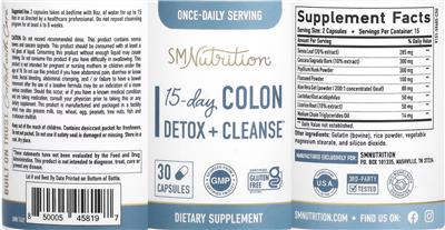 15-Day Colon label