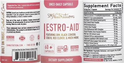 Estro-Aid label