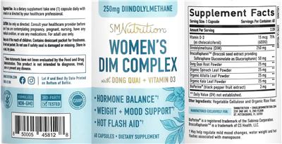 Women's DIM Complex label