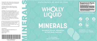 Minerals label