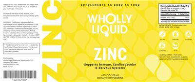 Zinc label