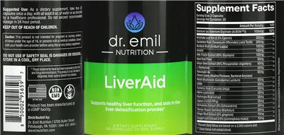 LiverAid label