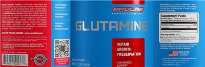 Glutamine label