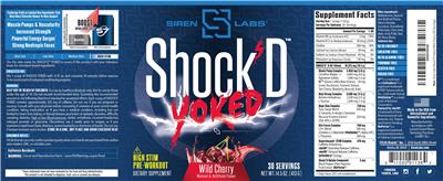 Shock'd Yoked Wild Cherry label