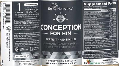 Conception For Him label