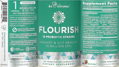 Flourish label