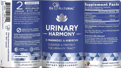 Uriniary Harmony label