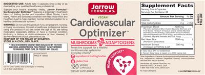 Cardiovascular Optimizer label