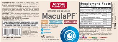MaculaPF label