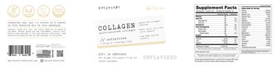 Collagen Unflavored label