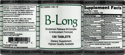 B-Long label
