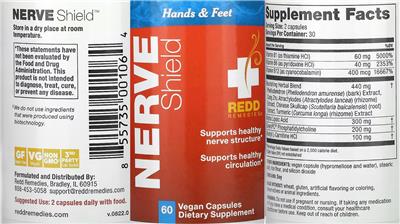 Nerve Shield by Redd Remedies Details and Interactions | HelloPharmacist