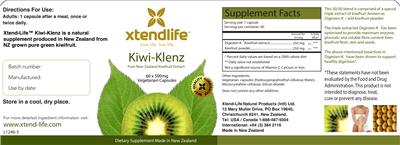 Kiwi-Klenz label