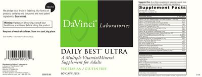 Daily Best Ultra label