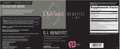 G.I. Benefits label