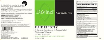 Hair Effects label