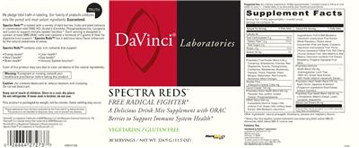 Spectra Reds label