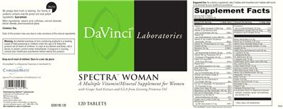Spectra Woman label