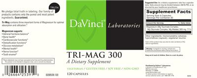 Tri-Mag 300 label
