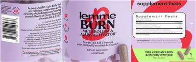 Burn label